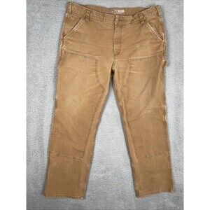 Carhartt Rugged Flex Relaxed Duck Utility Pants 40x31 Brown BN3334-M Workwear